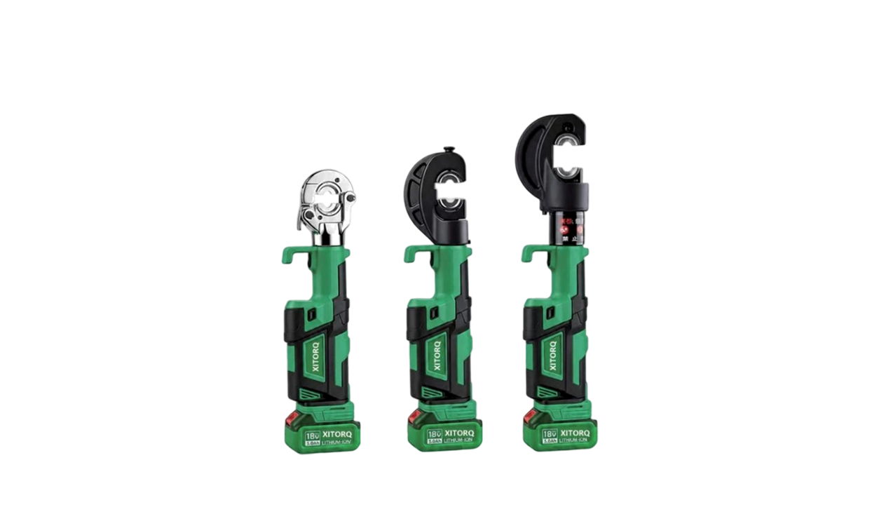 18V লিথিয়াম-আয়ন হাইড্রোলিক ক্রিমিং টুল — 60-120kN ফোর্স, 10-400mm² Cu/Al কেবল টার্মিনালের জন্য